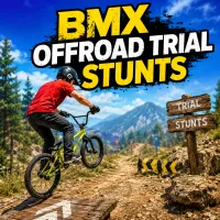 Play BMX Offroad Trial Stunts Now!