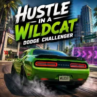 Play Hustle in a Wildcat Dodge Challenger Now!