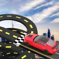 Play Impossible Car Stunt Races: Mega Ramps now!