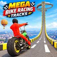 Play Mega Ramp Bike Racing Tracks now!