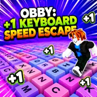 PLay Obby: +1 Keyboard Speed Escape now!