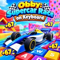 Play Obby: Supercar Race on Keyboard Now!