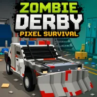 PLay Zombie Derby Pixel Survival now!